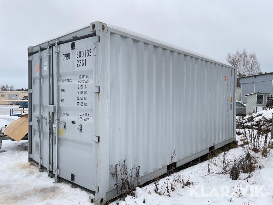 Container 20 fot isolerad