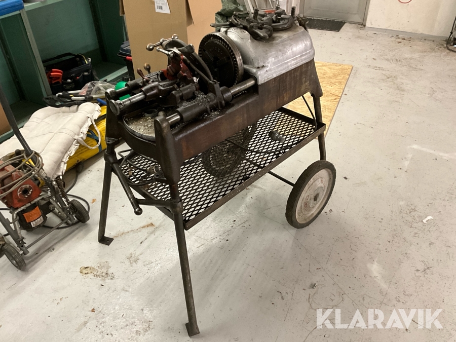 Gängmaskin Ridgid 535 med kloppor