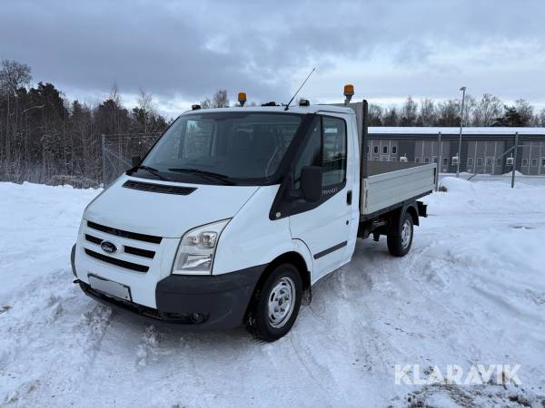 Flakbil  Ford Transit med kran