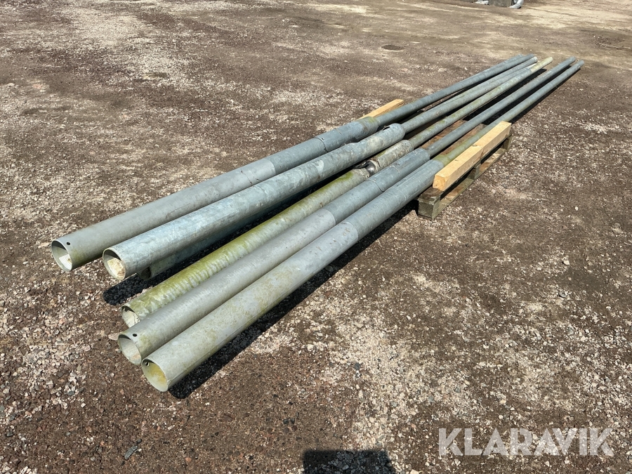 Belysningsstolpar 7st