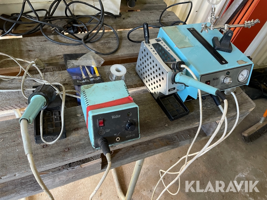 Lödstationer Weller VP 801 EC/WECP-20 2st