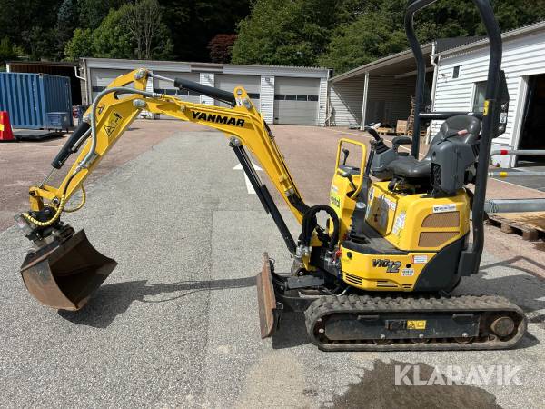 Grävmaskin Yanmar VIO10-2A med 3 skopor