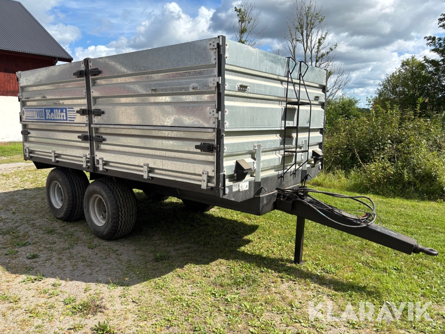 Spannmålsvagn / tippvagn Kellfri TV100