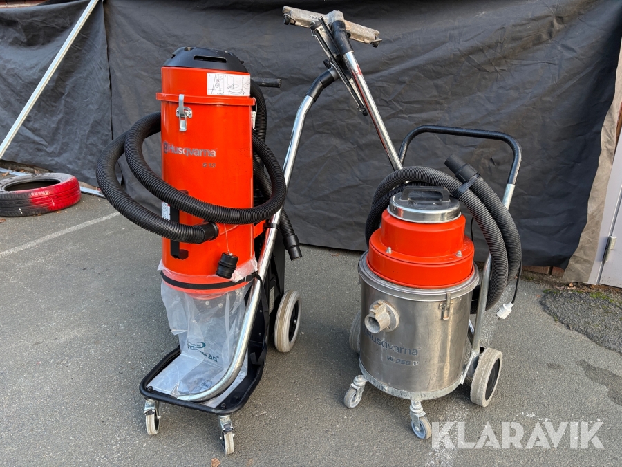 Dammsugare & Våtsug Husqvarna S13 / W250 P 2 st