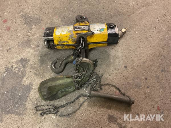 Telfer Atlas Copco LLA 500 tryckluftsdriven 0,5 ton