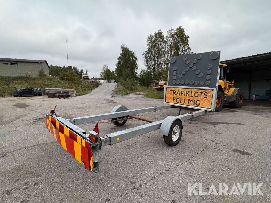 Skyltvagn Midisign med trafikledning