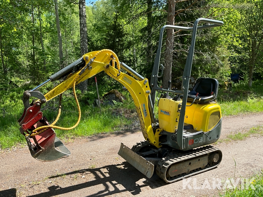 Grävmaskin Wacker Neuson E08-01