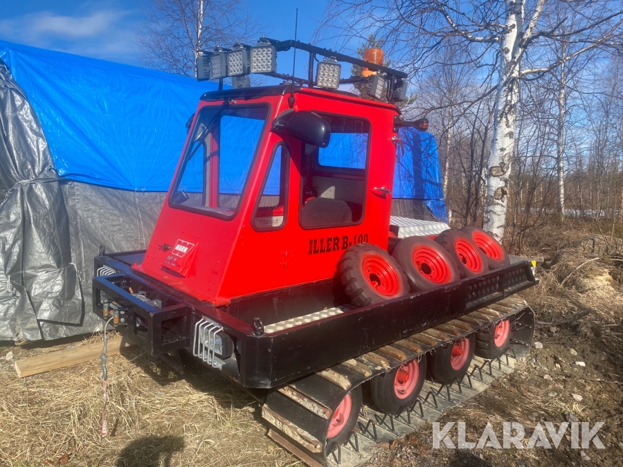 Iller Snövessla Norsjö Mekaniska Verkstad Iller B-100