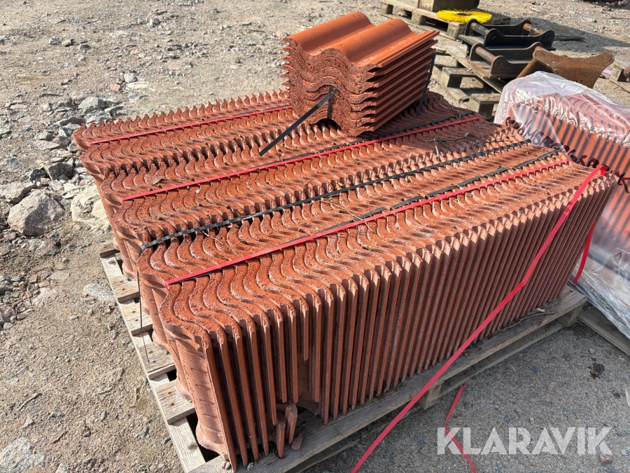 Taktegel/takpannor Jönåker Monier 2 kupig