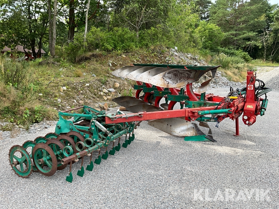 Växelplog Kverneland ES80 5-skär med tiltpackare