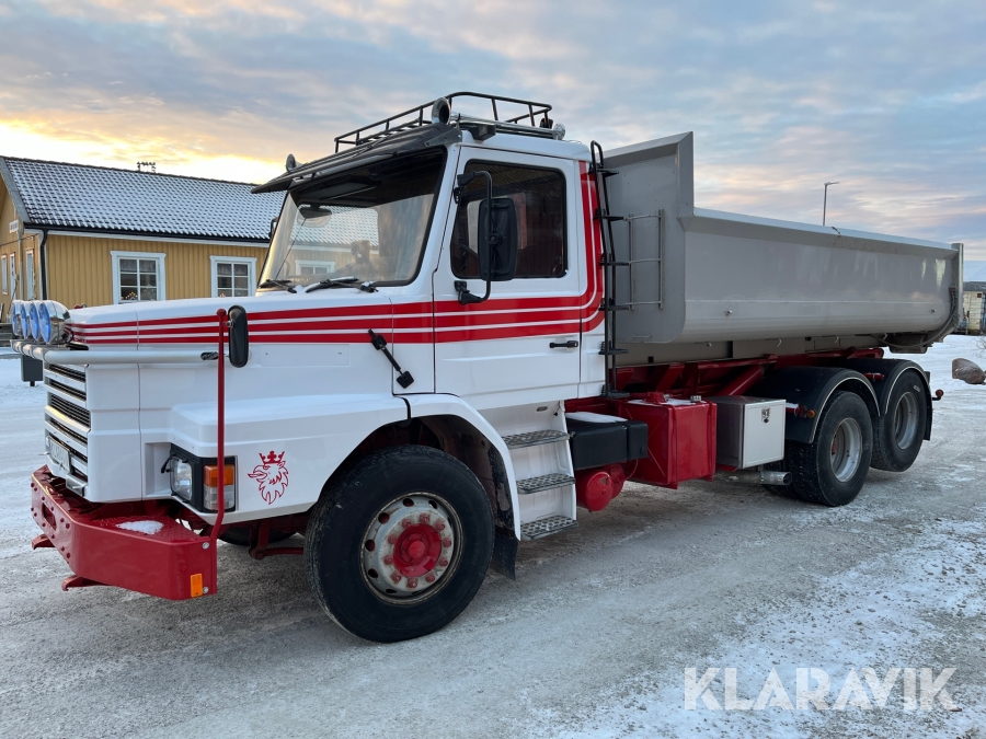 Veteranlastbil Lastväxlare Scania 112 V8
