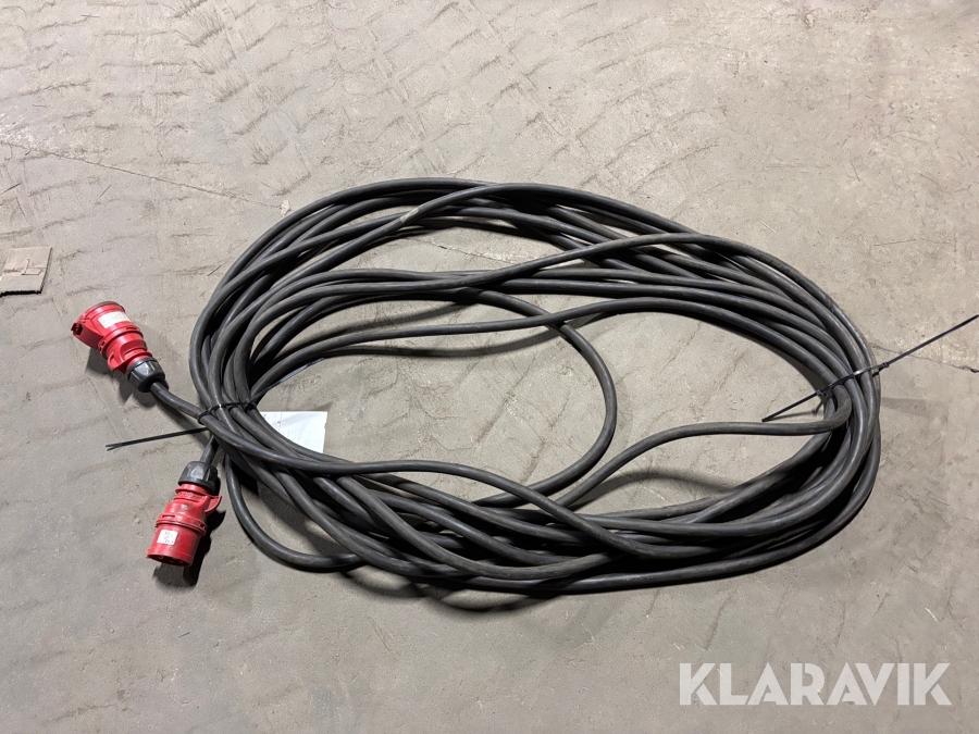 Trefaskabel 25m 32A
