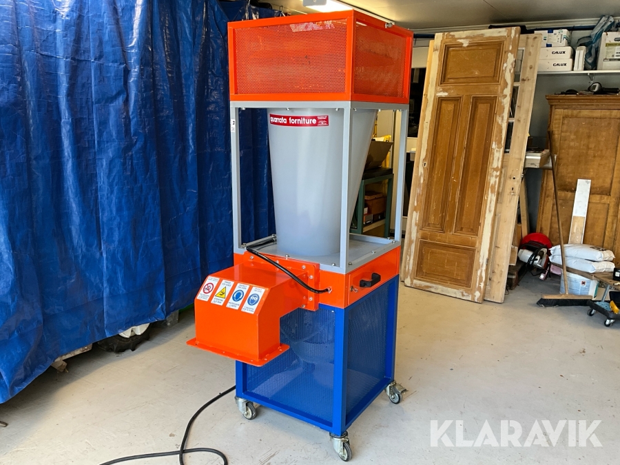 Kvarn Quarrata Forniture Grizzly 10 HP för mjuka material