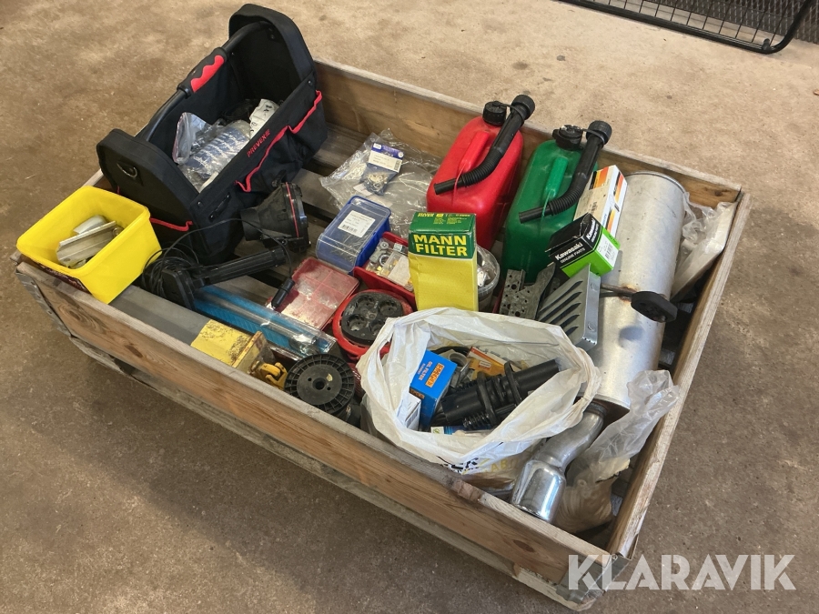 Verkstadsutrustning blandat