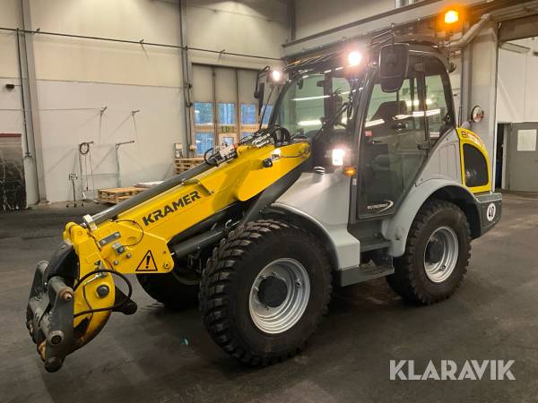 Hjullastare Kramer 8085T med redskap