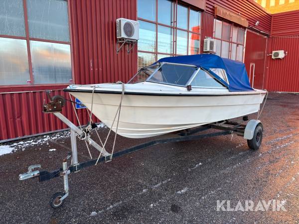 Båt Ryds med 60 hk motor & vagn