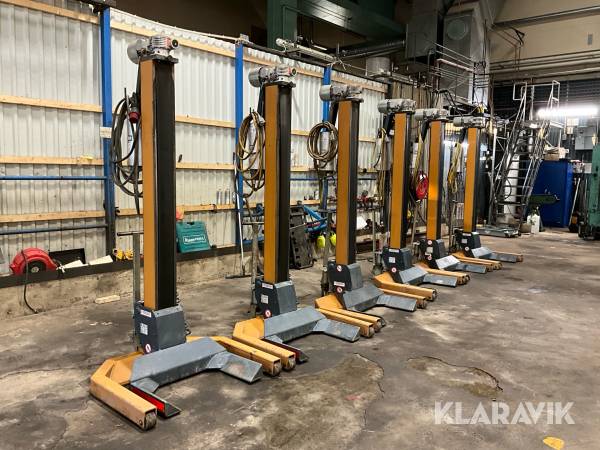 Fordonslyft Hetra RGE 6 st