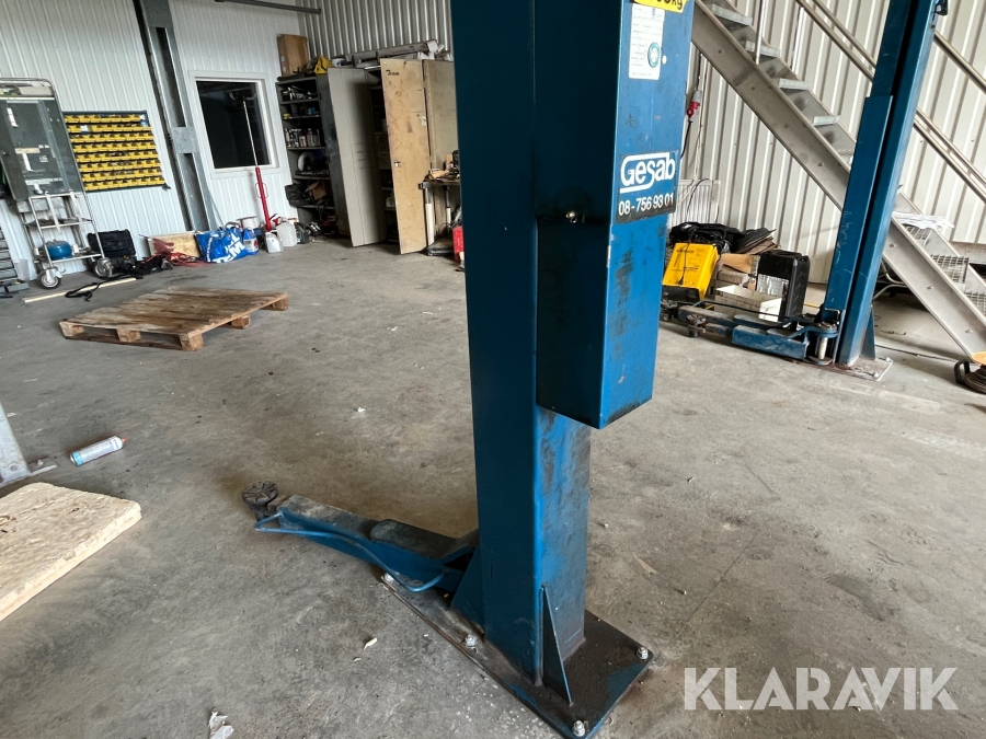 Billyft Gesab, Stockholm, Klaravik auktioner