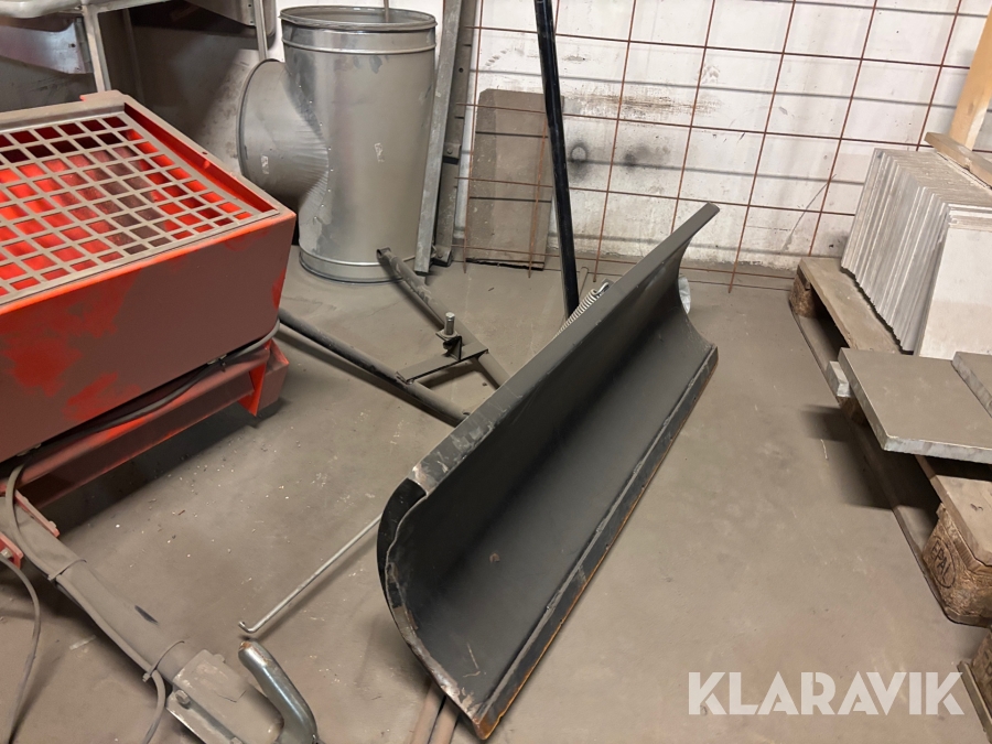 Plog Kova P1205 för montering på atv, gräsklippare m.m