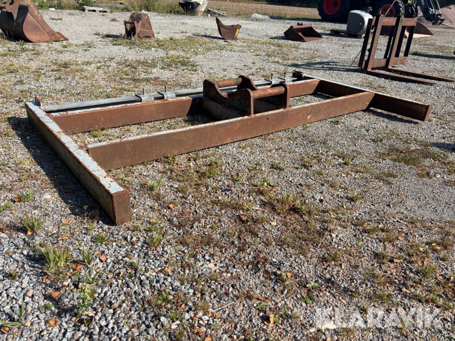 Planeringsbalk fäste S60