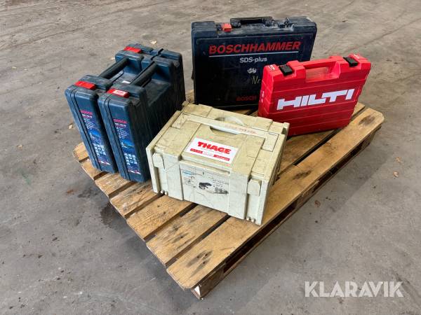 Handmaskiner Hilti / Festool / Bosch