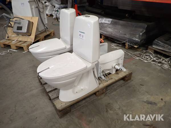 Sanitetsporslin Ifö WC & Tvättfat 4st