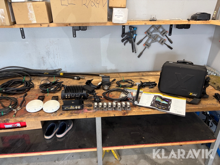 Grävsystem X-site PRO 3D komplett med abonnemang