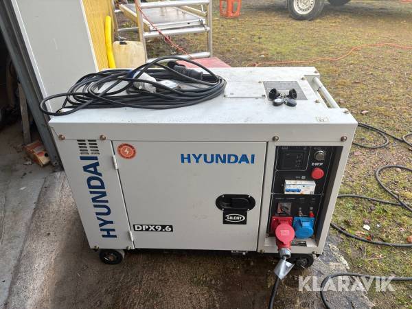 Elverk Hyundai DPX 9,6