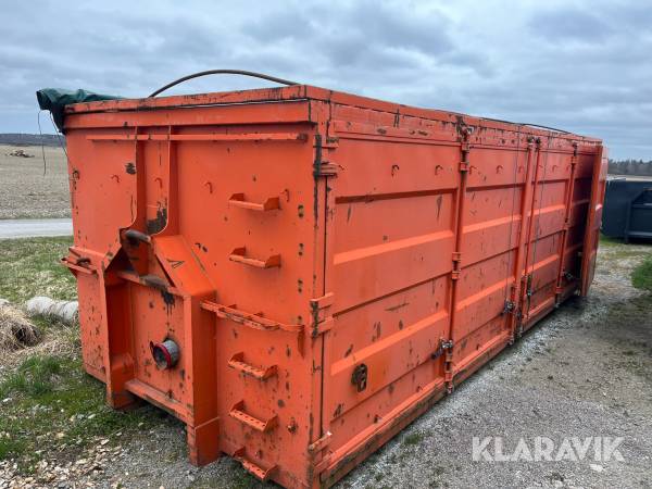 Lastväxlarcontainer 35 m3