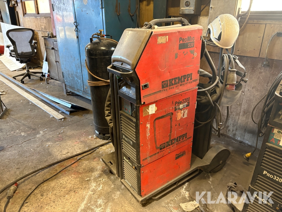 Svetsar 2 st Kemppi ProMig 530 Pro 3200