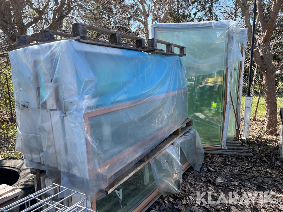 Glas partier / fasta fönster Elitefönster 23 st