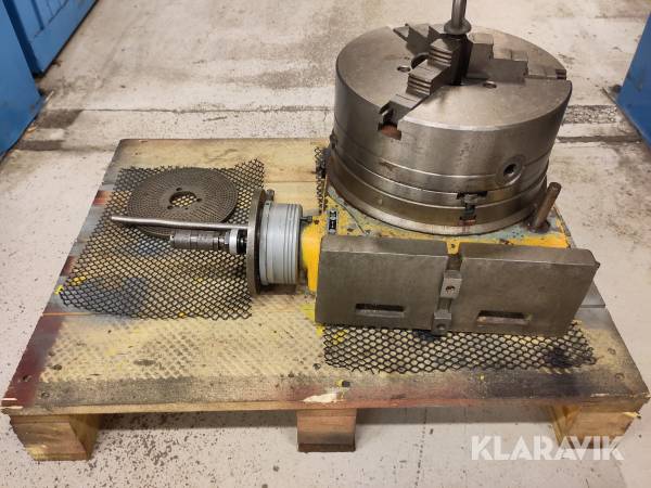 Delningsdocka/delningsapparat med Ø320mm schuck