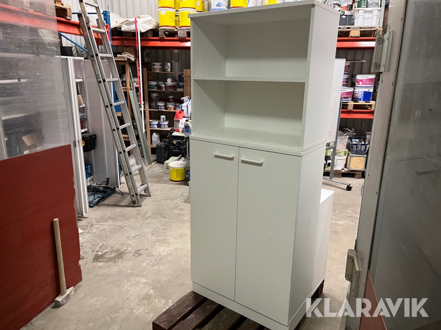 Förvarignsskåp med överhylla 5st