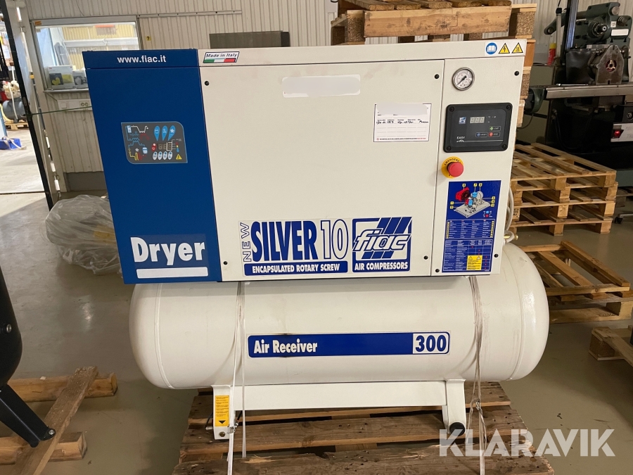 Skruvkompressor Fiac Newsilver D 10/300
