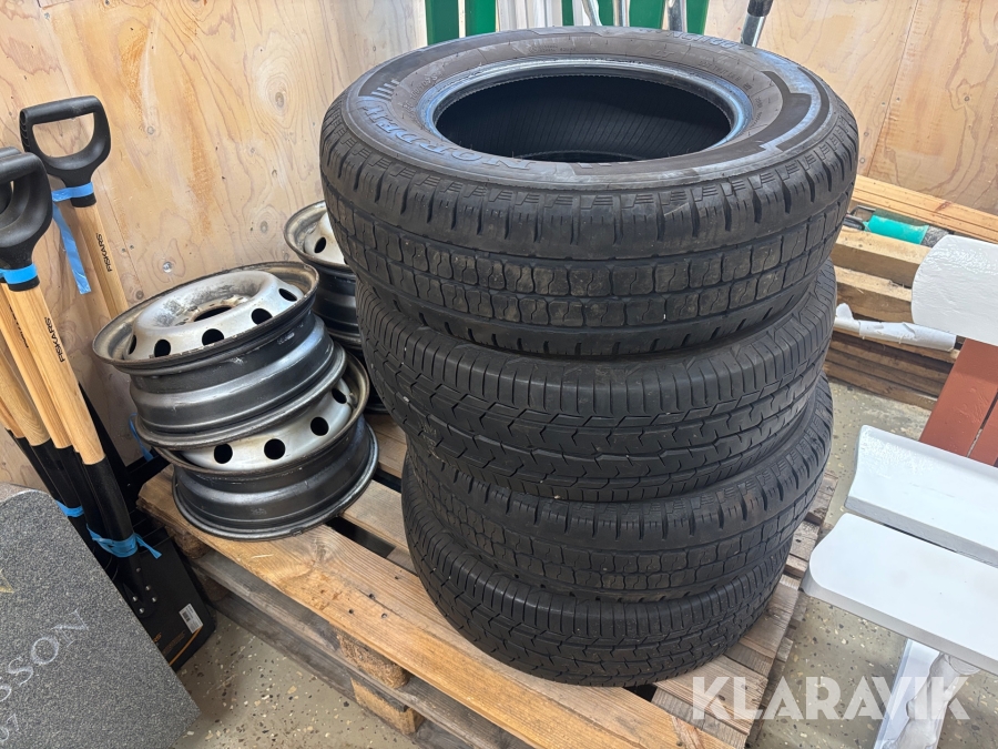 Sommardäck med fälg Nordexx 215/70R15C
