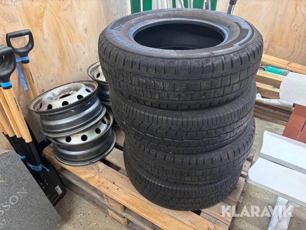 Sommardäck med fälg Nordexx 215/70R15C