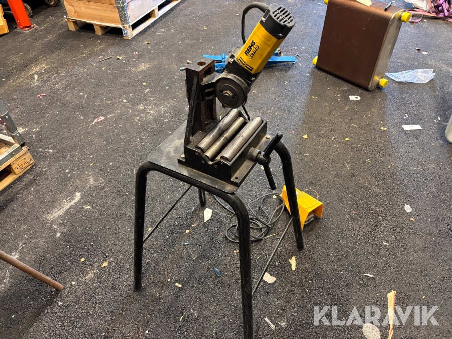 Rörkapningsmaskin Rems Cento 845001 inkl ställning