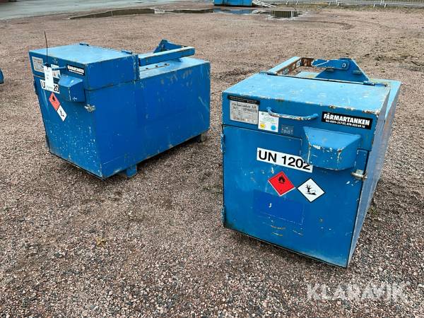 Tank 2st Färmartanken 450L