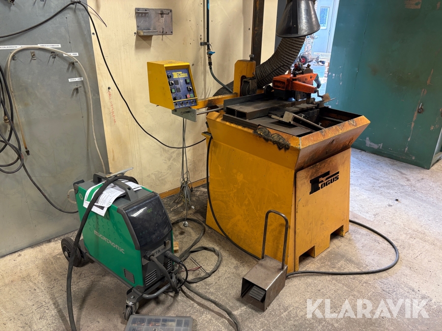 Skärutrustning Migatronic inkl skärbord