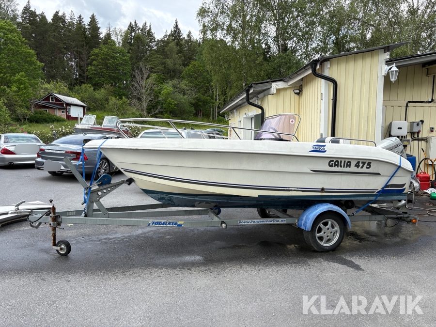 Motorbåt Galeon Galia 475 OPEN med 80 trailer