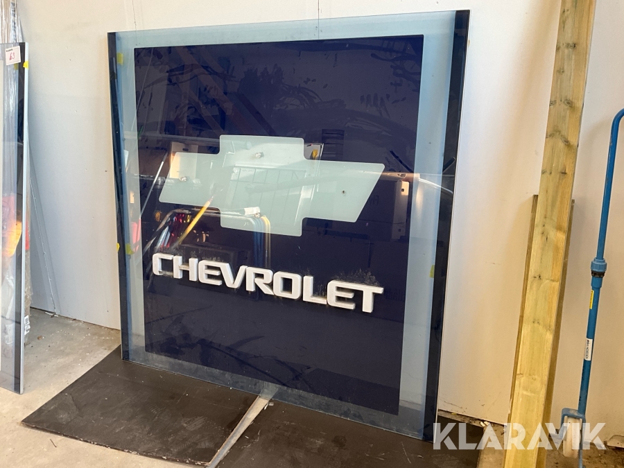 Skylt CHEVROLET