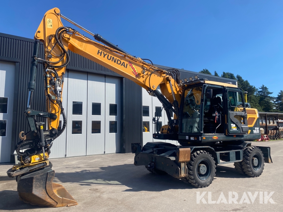 Hjulgrävare Hyundai HW 160 Moba 3-D