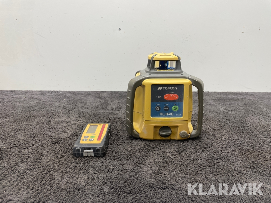 Planlaser, lasermottagare Topcon RL-H4C, LS-100D