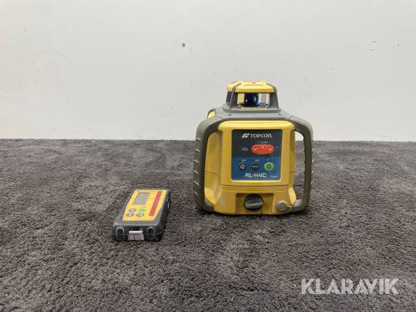 Planlaser, lasermottagare Topcon RL-H4C, LS-100D