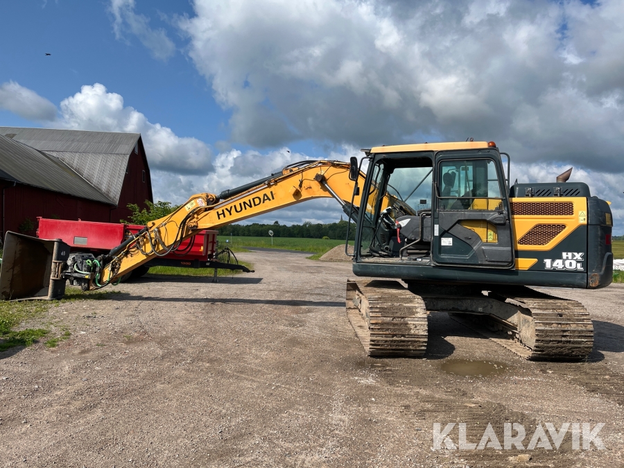 Bandgrävare Hyundai HX140 L