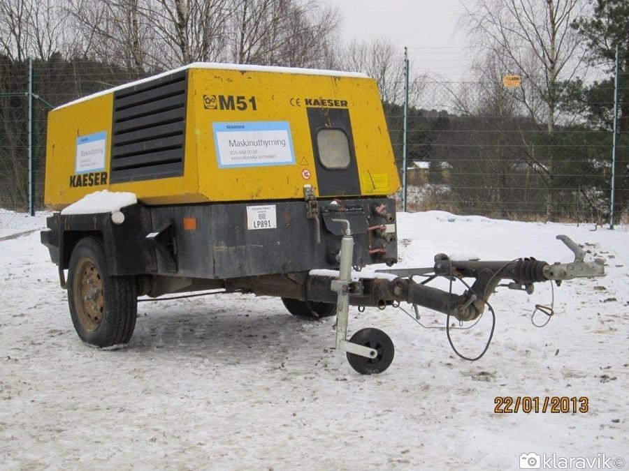 Dieseldriven kompressor