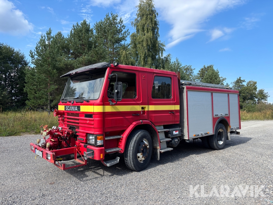 Brandbil Scania 82M