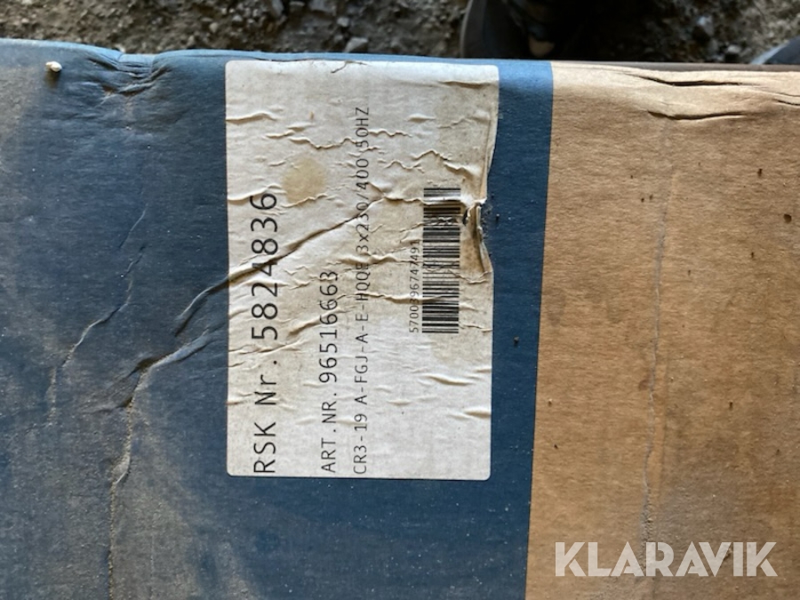 Centrifugal vattenpump Grundfoss A96516663P31727