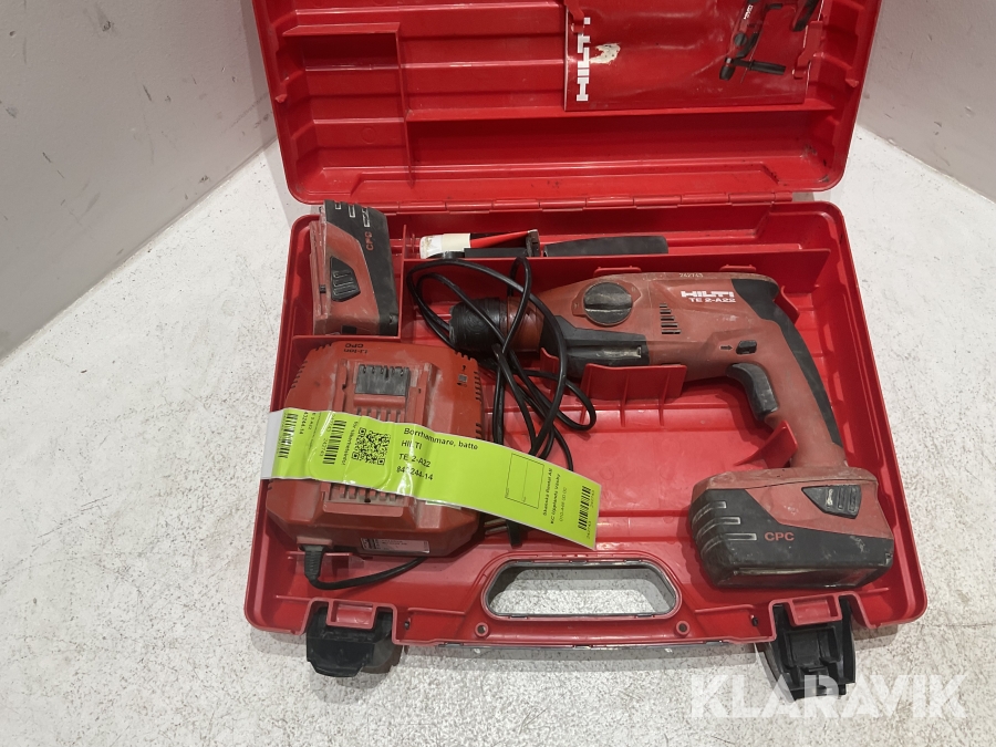 Borrhammare batteri Hilti TE 2-A12