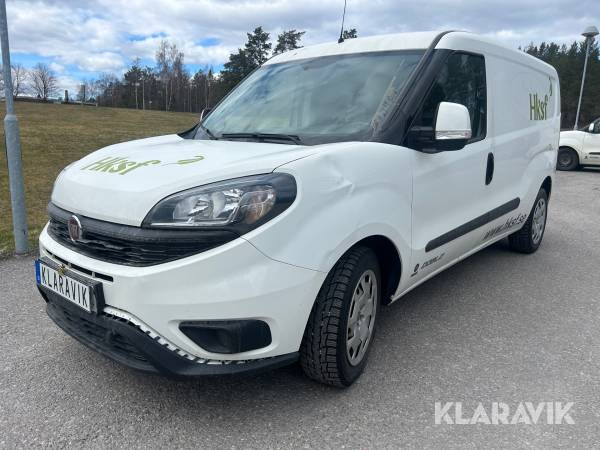 Skåpbil Fiat Doblo Maxi metangas/bensin bil